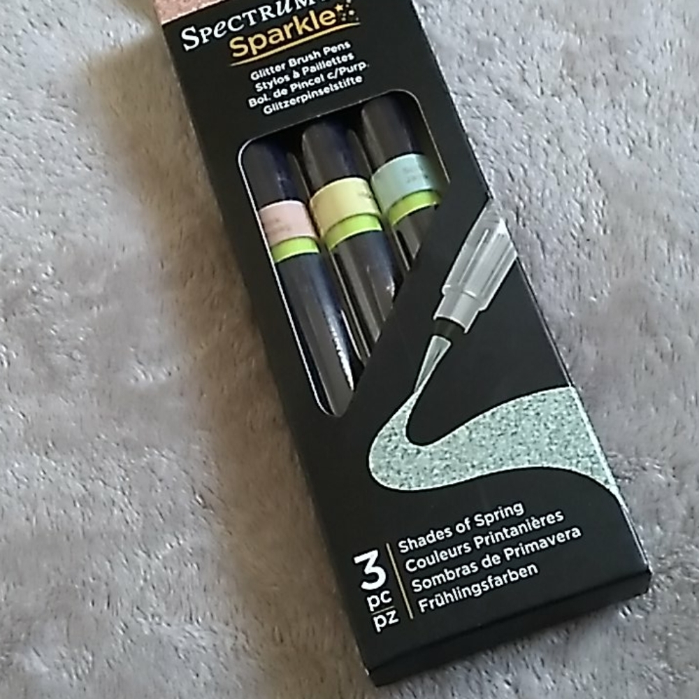 Spectrum Noir-Sparkle-Shades of Spring Brush Pens